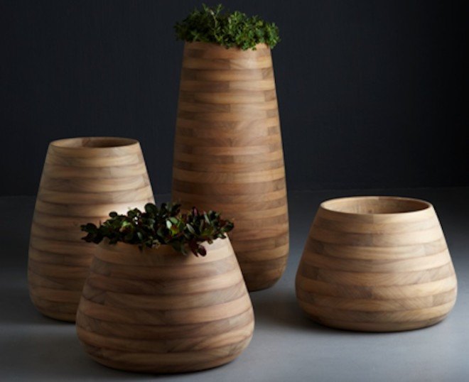 Indigenus, Peter van der Post, planter, contemporary planters, high end planters, natural materials, sustainably sourced timber, limestone, reader submitted content