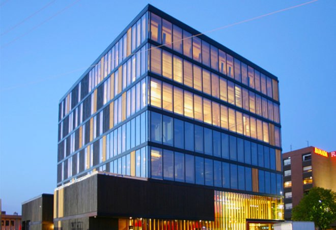 Wood Innovation and Design Center, University of Northern British Columbia, Naturally:Wood, wood architecture, modern architecture, sustainable building, WIDC, Michael Green Architects, Michael Green, Michael Green Timber construction, wood construction, wood buildings, wood skyscrapers, wood buildings, tallest wood building,
