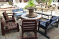 Wheel Story House, Ghana, Accra, Sammy Mensah Ansah, upcycle, reclaimed wood, recycled materials, reclaimed materials, house made from trash, trash construction materials, upcycled construction materials, west africa