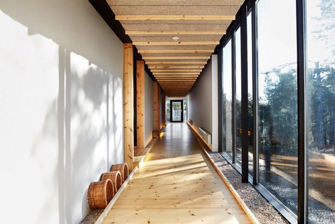White Arkitekter, hotel extension, Yasuragi Spa Hotel, Sweden, Scandi-Japanese style, blackened timber, local pine cladding,