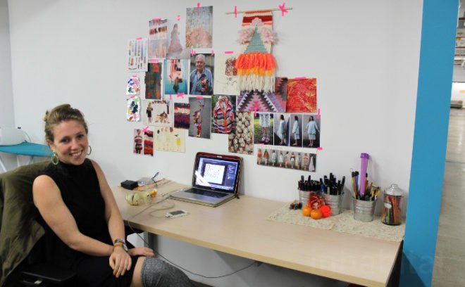 BFDA, Pratt Design Incubator for Sustainable Innovation, pratt institute, Pratt Institute shared workspace, Brooklyn Fashion and Design Accelerator, upcycling materials, Williamsburg, Zero-Waste Production, bf+da, green fashion, eco fashion, pratt bfda