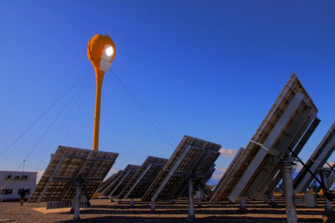 Hybrid energy, solar energy, solar power, concentrated solar power, concentrated solar energy, solar thermal power, thermal power, thermal power plant, solar power plant, AORA, AORA Tulip, AORA Tulip power plant, Tulip power plant, Tulip solar plant, Tulip solar, AORA energy, Tulip energy
