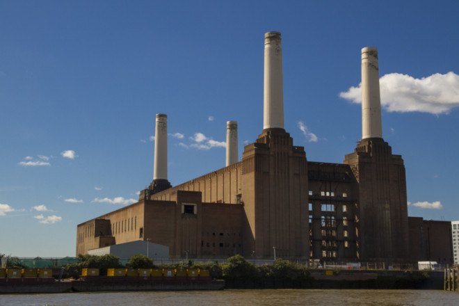 Bjarke Ingels Group, Battersea Power Station, Malaysia, public square, BIG, England architecture, limestone, sandstone, reclaimed building materials, old factory