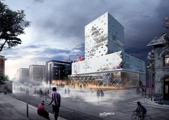 C.F. Møller, Julian Weyer, Green Building Council Denmark, Copenhagen, green roof, green campus, urban campus, city campus, campus design, sustainable campus, C.F. Møller Landscape, Transform, Moe, urban campus, Frederiksberg district, urban design,