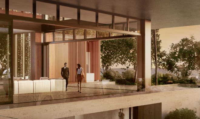 Oppenheim Architecture, Florida, Chad Oppenheim, Florida architecture, Casa Playa, oceanfront home, luxury villa, beach house, green roof, luxury living, Florida architects, glass facade