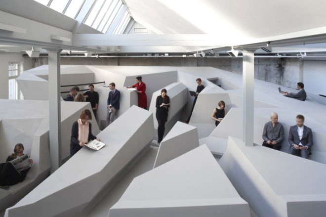 The End of Sitting, RAAAF, Barbara Visser, sitting is the new smoking, standing desk, workspace, flexible workspace, public health, workplace health, Amsterdam, office space, office layout