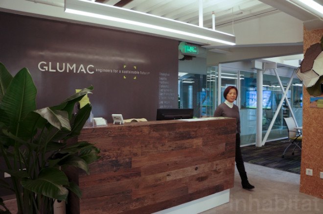 Gensler, Glumac, LEED v4 Platinum, LEED, Glumac Shanghai, Shanghai, China, sustainable shanghai, lbc, living building challenge, living building challenge full petal, lbc full petal, net zero water, net zero carbon, net zero energy, GIGA, Shimizu, LED, sustainable design, sustainable interior, sustainable architecture