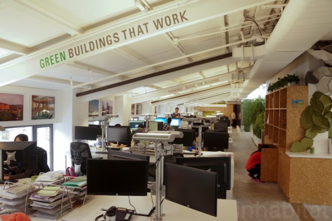 Gensler, Glumac, LEED v4 Platinum, LEED, Glumac Shanghai, Shanghai, China, sustainable shanghai, lbc, living building challenge, living building challenge full petal, lbc full petal, net zero water, net zero carbon, net zero energy, GIGA, Shimizu, LED, sustainable design, sustainable interior, sustainable architecture