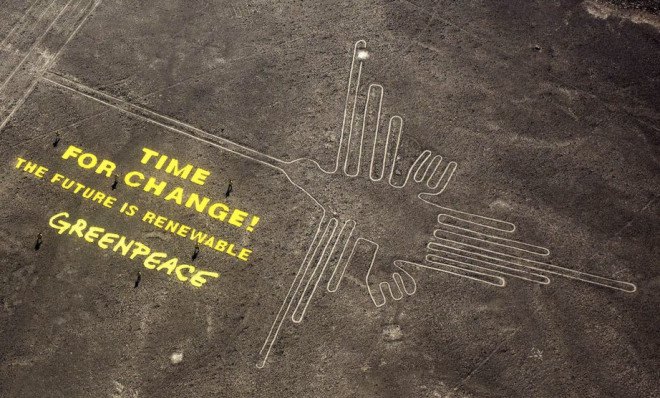 Greenpeace, greenpeace, Nazca, nazca, Nazca Peru, nazca peru, UNESCO, unesco, Unesco, Unesco Peru, Peru Nazca, Nazca lines, nazca damage, nazca greenpeace,