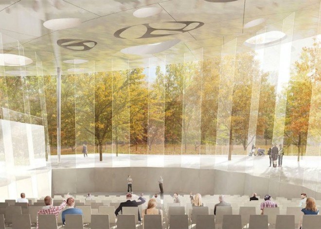 Ludwig Museum, New National gallery, museum project, Sou Fujimoto, Liget Budapest, KOZTI Architects, DIID Architectes, Hungary, Budapest, museum, museum design, Hungarian Music museum, oblong skylights, skylights
