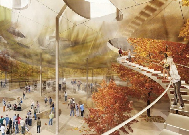Ludwig Museum, New National gallery, museum project, Sou Fujimoto, Liget Budapest, KOZTI Architects, DIID Architectes, Hungary, Budapest, museum, museum design, Hungarian Music museum, oblong skylights, skylights