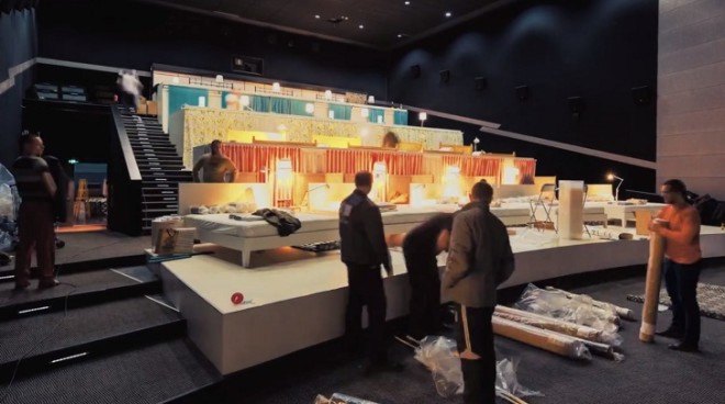 IKEA furniture, IKEA movie theater, movie theater, cinema, green furniture, cinema bedroom, cinema transformation, affordable furniture, affordable design, Swedish furniture, Moscow, Moscow cinemas