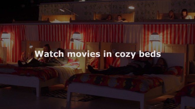 IKEA furniture, IKEA movie theater, movie theater, cinema, green furniture, cinema bedroom, cinema transformation, affordable furniture, affordable design, Swedish furniture, Moscow, Moscow cinemas