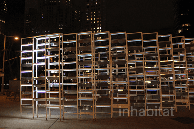 nyc art, art installation nyc, bengal.fierro, Flatiron competition, flatiron holiday exhibit, holiday season nyc, INABA, light installation, New York Light, Tillotson Design Associates, madison square art, flatiron light installation, light display flatiron, light art
