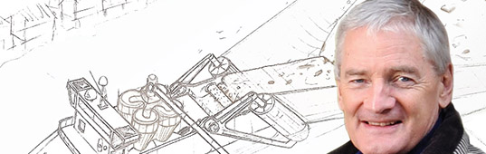 river waste, ocean pollution, james dyson, cyclone technology, river barge, waste barge, recycled materials, James Dyson interview, sponsored post, green design, sustainable design, green tech, clean tech, pollution, Recyclone Barge, James Dyson Recyclone,