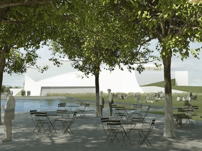 Steven Holl Architects, Steven Holl, John F Kennedy Center for the Performing Arts, Kennedy Center, Kennedy Center expansion, Edward Durell Stone, Joe Biden, Potomac River, pavilions,