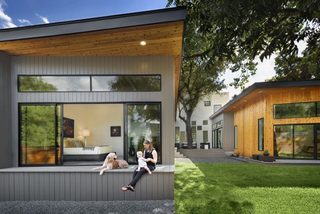 Matt Fajkus Architecture, tree house, treehouse, oak tree, oak tree house, texas tree house, Texas