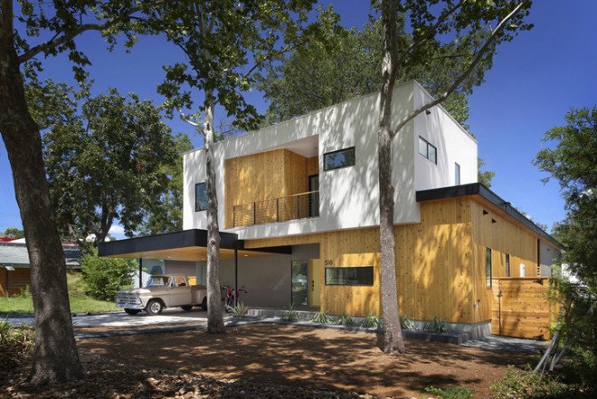 Matt Fajkus Architecture, tree house, treehouse, oak tree, oak tree house, texas tree house, Texas