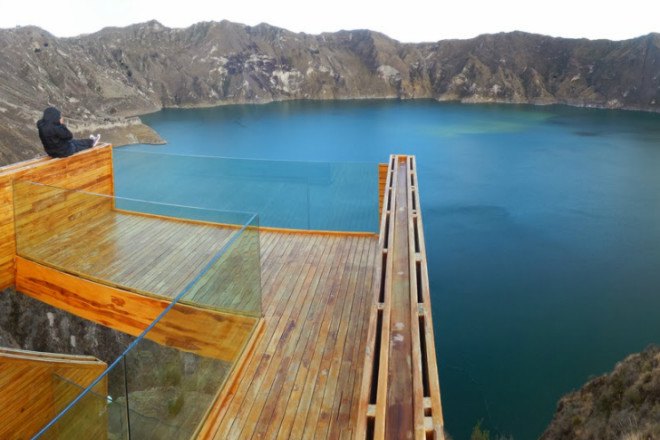 Mirador Laguna Quilotoa, ERDC Arquitectos, Javier Mera, Jorge Andrade, Daniel Moreno, quilotoa, ecuador, viewing platform