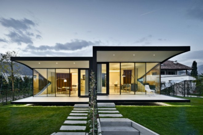 Mirror Houses, Peter Pichler, luxury rental, eco travel, italy, vacation rental, peter pichler architecture