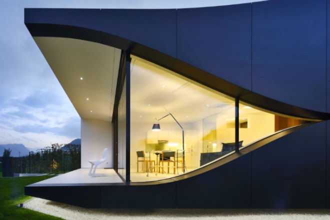 Mirror Houses, Peter Pichler, luxury rental, eco travel, italy, vacation rental, peter pichler architecture
