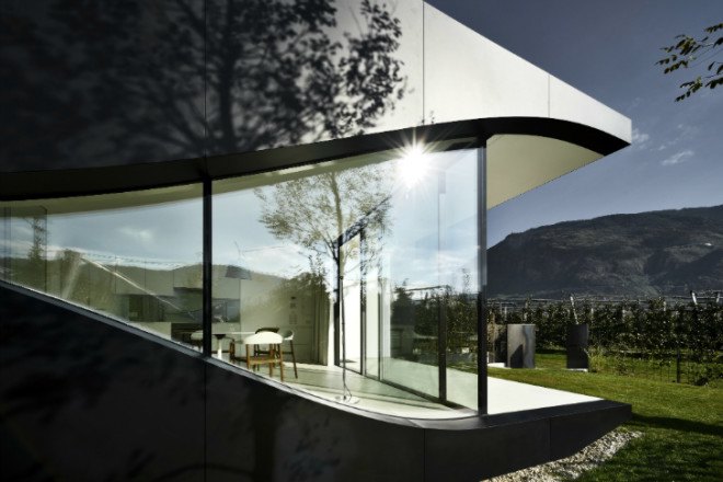 Mirror Houses, Peter Pichler, luxury rental, eco travel, italy, vacation rental, peter pichler architecture
