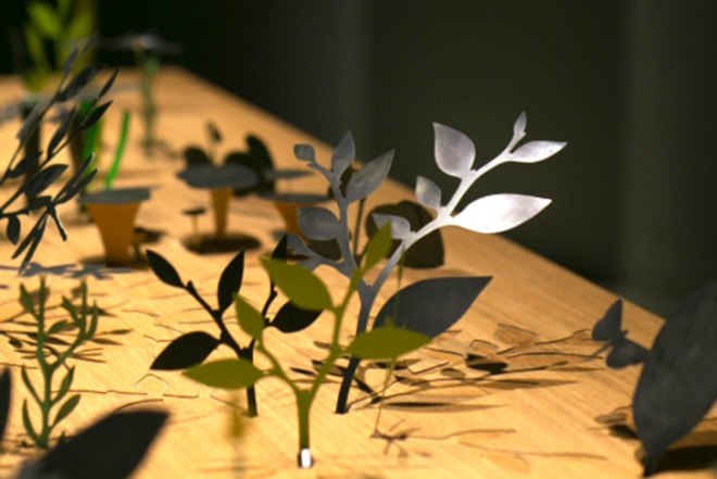 Mischer'Traxler, blooming interactive installation, Ephemerā, Perrier-Jouët, interactive plants, Design Miami, Design Academy of Eindhoven