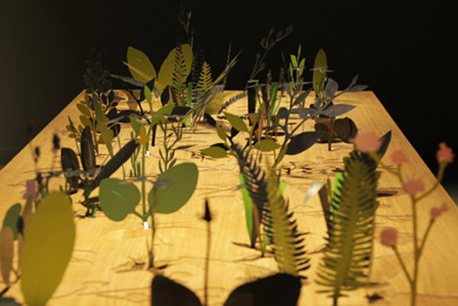 Mischer'Traxler, blooming interactive installation, Ephemerā, Perrier-Jouët, interactive plants, Design Miami, Design Academy of Eindhoven