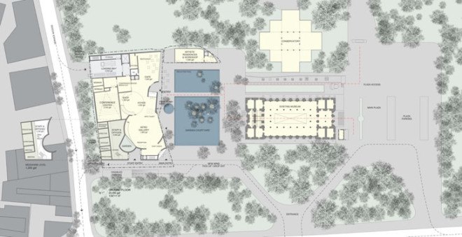 Steven Holl Architects, design competition, museum, photovoltaics, solar power, museum extension, exhibition space, Mumbai city muesum, mumbai, india architecture, opolis architects