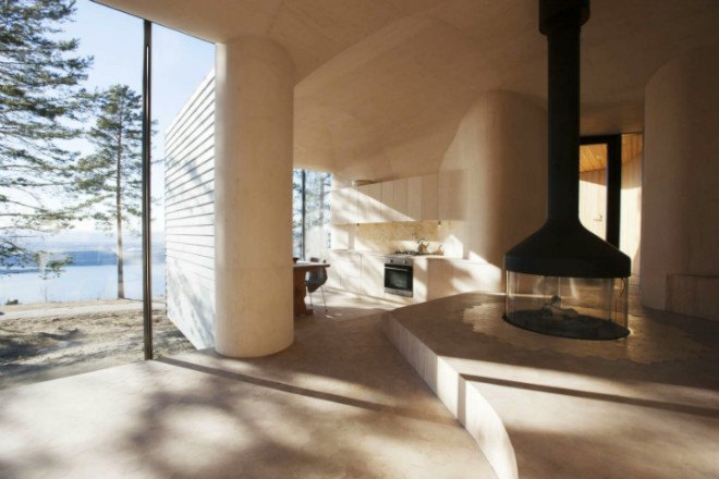 Norderhov Cabin, Atelier Oslo, eco cabin, norway, cabin, winter cabin,