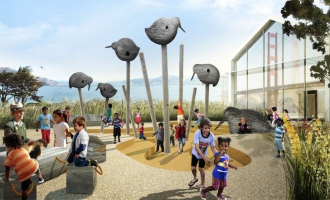 James Corner, James Corner Field Operations, Field Operations, Crissy Field Center, Crissy Field, San Francisco, Golden Gate Bridge, Presidio, Presidio Visitor Center, Learning Landscape, Doyle Drive highway, presidio parklands, new presidio parklands project, park, landscape architecture, national park,