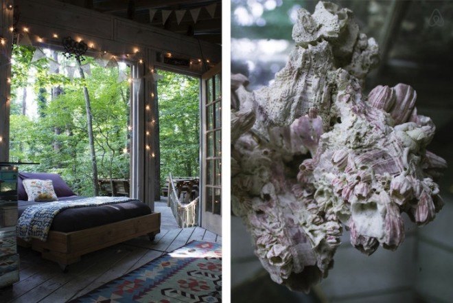 Peter Bahouth, Airbnb, Airbnb rental, Secluded Intown Treehouse, treehouse, Atlanta, airbnb treehouse, magical treehouse, reclaimed materials, salvaged materials, antiques, short leaf pine