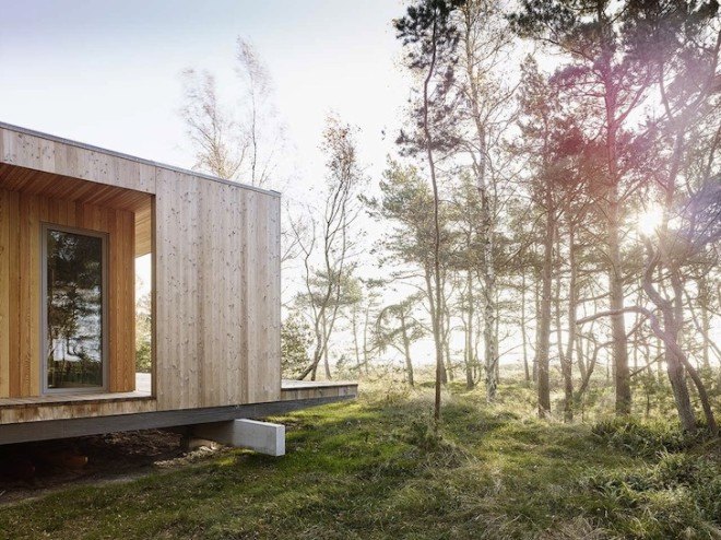 Johan Sundberg, Johan Sundberg Arkitektur, Sommarhus Akenine, Siberian larch, larch, Baltic Sea, Sweden, summerhouse, timber cabin, terrace, larch, sea breeze, timber,