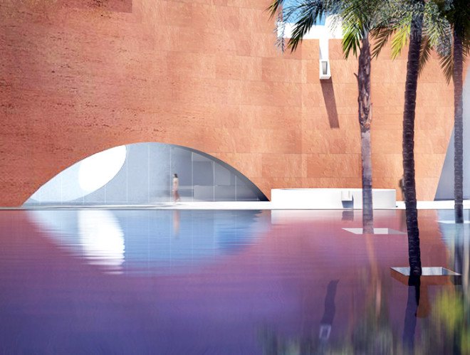 Steven Holl Architects, design competition, museum, photovoltaics, solar power, museum extension, exhibition space, Mumbai city muesum, mumbai, india architecture, opolis architects