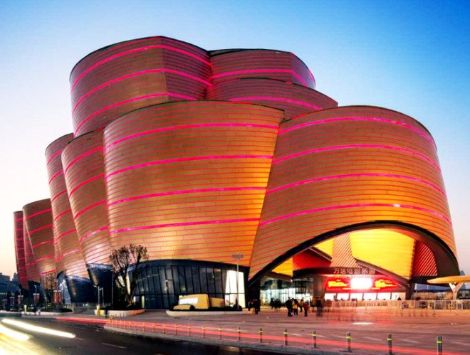Dalian Wanda, Stufish Entertainment Architects, Stufish, Dalian Wanda, Wuhan, Chinese architecture, Wuhan bells, Wanda Movie Park, Wuhan Movie Theme park, theme park, movie theme park