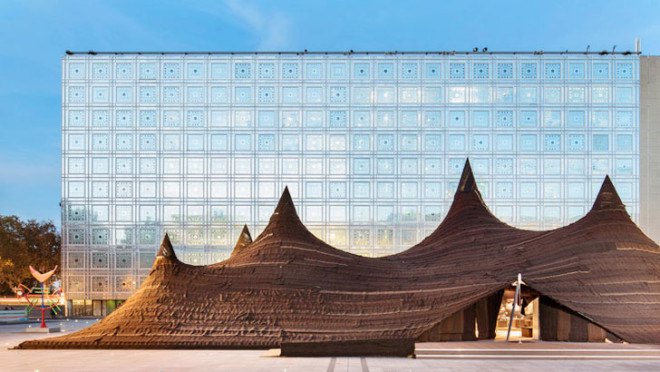 Kilo paris, Institute du Monde Arabe, Moroccan tent, Jean Nouvel, temporary architecture, temporary exhibition, Morocco, Paris, french architects