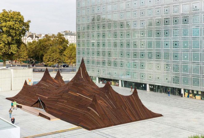 Kilo paris, Institute du Monde Arabe, Moroccan tent, Jean Nouvel, temporary architecture, temporary exhibition, Morocco, Paris, french architects
