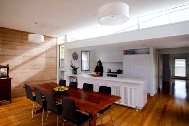 Thornbury Rammed Earth House, Steffen Welsch Architects, rammed earth home, australia, green renovation, energy efficient home, eco home, thornbury house