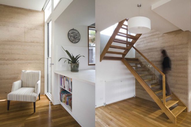 Thornbury Rammed Earth House, Steffen Welsch Architects, rammed earth home, australia, green renovation, energy efficient home, eco home, thornbury house