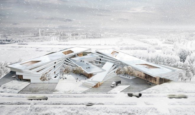 Santa Claus, Ruukki Construction, Unbelievable Challenge, Perävainio, Oulu, Snøhetta, City of Oulu, Helsinki Design Week, santa claus logistics center, logistics center, invisible building, Alexandru Oprita, Laurentiu Constantin, nothing is impossible