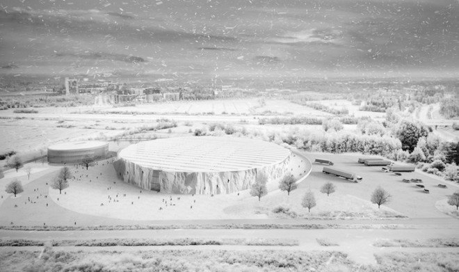 Santa Claus, Ruukki Construction, Unbelievable Challenge, Perävainio, Oulu, Snøhetta, City of Oulu, Helsinki Design Week, santa claus logistics center, logistics center, invisible building, Alexandru Oprita, Laurentiu Constantin, nothing is impossible
