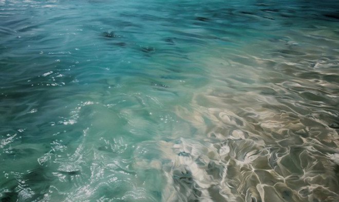 green design, eco design, sustainable design , Zaria Forman, fingerpainting, photorealistic pastel, environmental painting