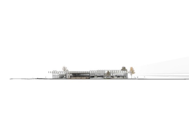 COBE, Adidas, Germany, Herzogenaurach, rhombus-shaped building, World of Sports, Dan Stubbergaard, Meet & Eat, multifunctional building, winter gardens, floor-to-ceiling windows, Knippers Helbig, Transsolar,