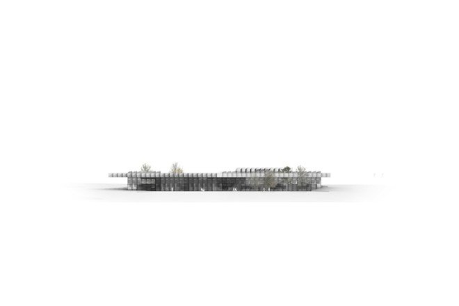 COBE, Adidas, Germany, Herzogenaurach, rhombus-shaped building, World of Sports, Dan Stubbergaard, Meet & Eat, multifunctional building, winter gardens, floor-to-ceiling windows, Knippers Helbig, Transsolar,