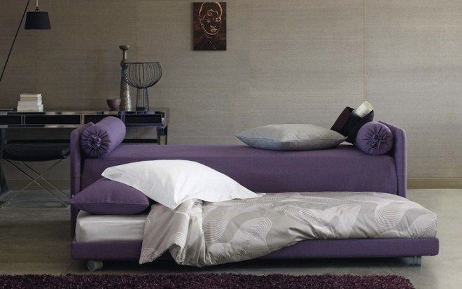 Duetto, Flou, trundle bed, transforming furniture, multifunctional furniture, sofa bed