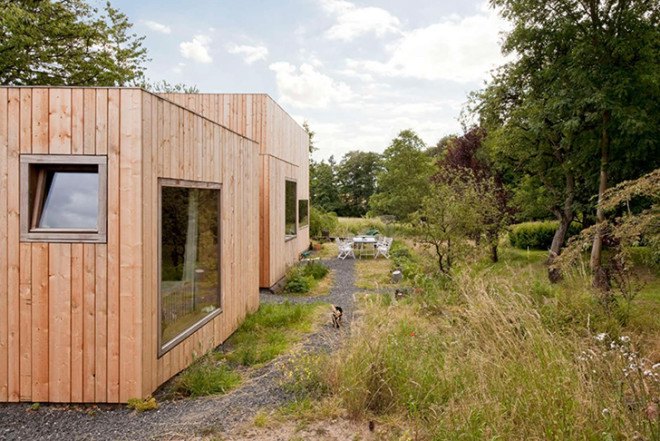 m architecture, minimal home, wooden home, 14 house façades, boxy design, sustainable local wood