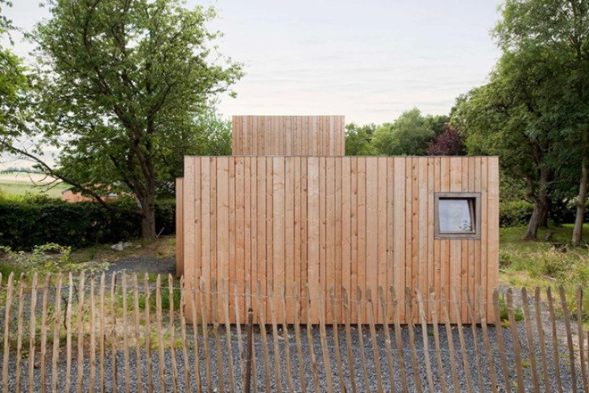 m architecture, minimal home, wooden home, 14 house façades, boxy design, sustainable local wood