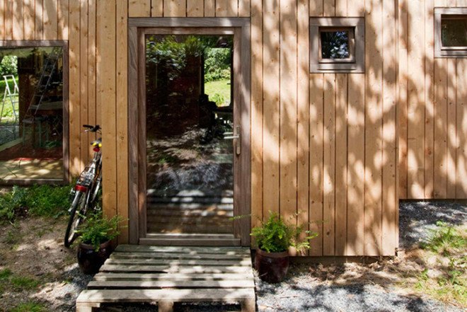 m architecture, minimal home, wooden home, 14 house façades, boxy design, sustainable local wood