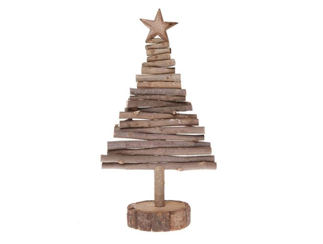 Wooden tree, wooden holiday tree, faux holiday tree