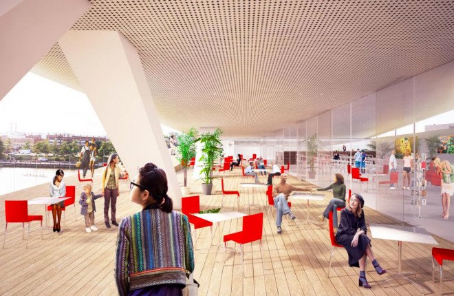 Washington DC Bridge, Washington DC bridge park, OMA + OLIN, urban park, urban design, DC park, DC bridge, elevated park,